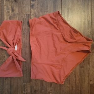 Reformation Mandalay in Blush size L